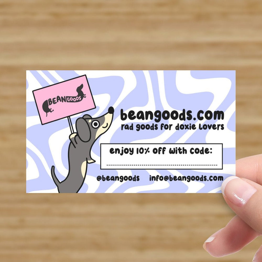 weenbassador business card pack - bean goods