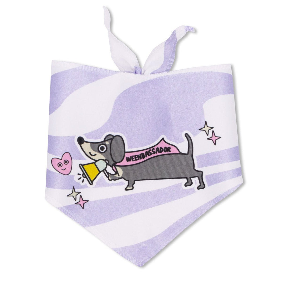 weenbassador dog bandana - bean goods