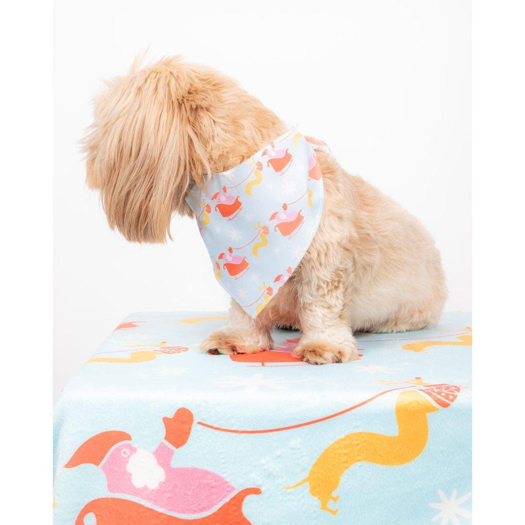 weendeer wonderland dog bandana - bean goods