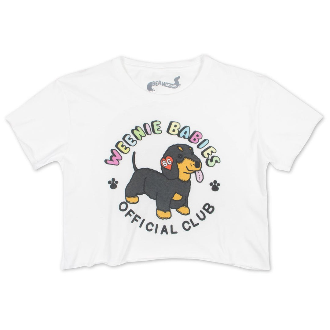 weenie babies cropped tee - bean goods