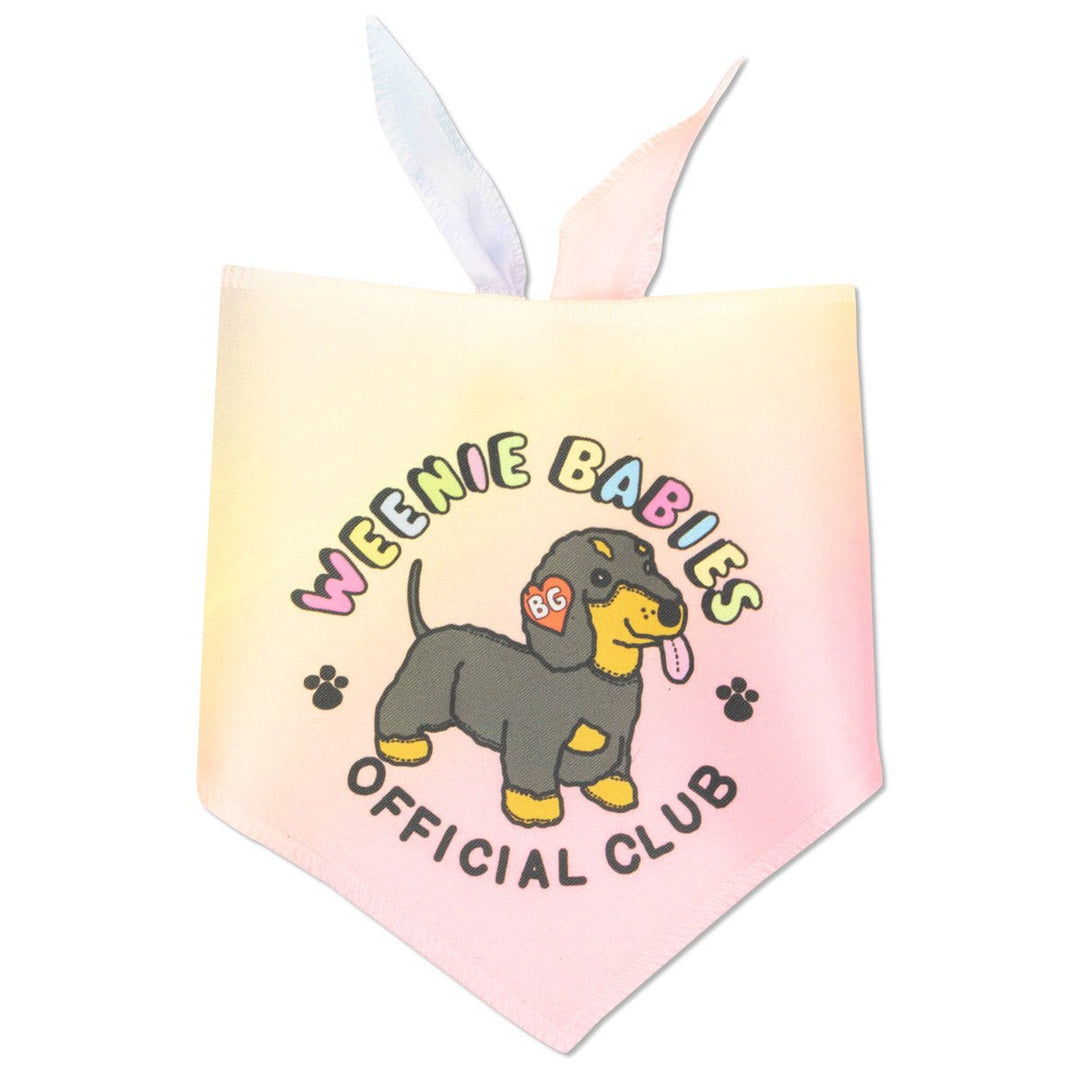 weenie babies dog bandana - bean goods