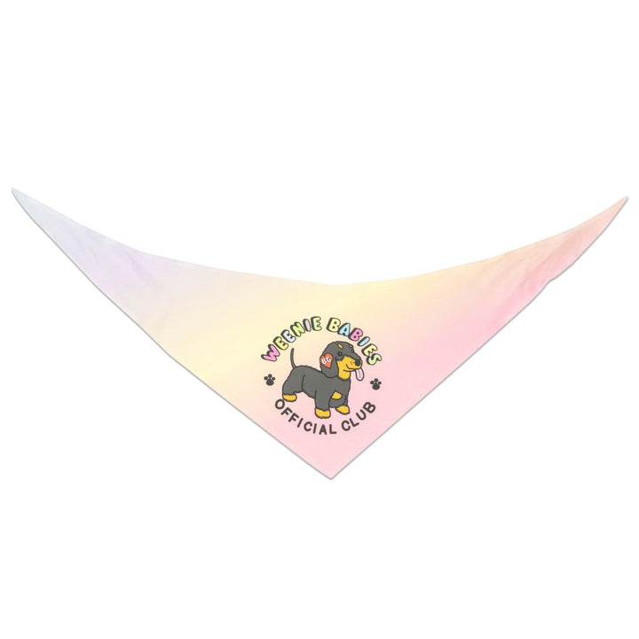 weenie babies dog bandana - bean goods