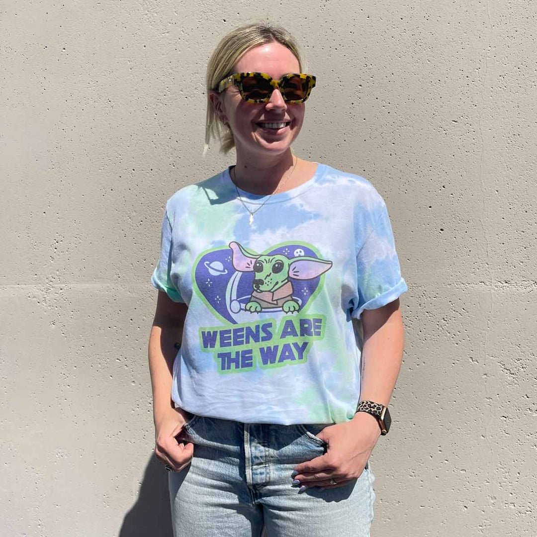 weens are the way unisex tee | tie-dye - bean goods