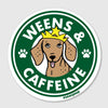 weens & caffeine sticker