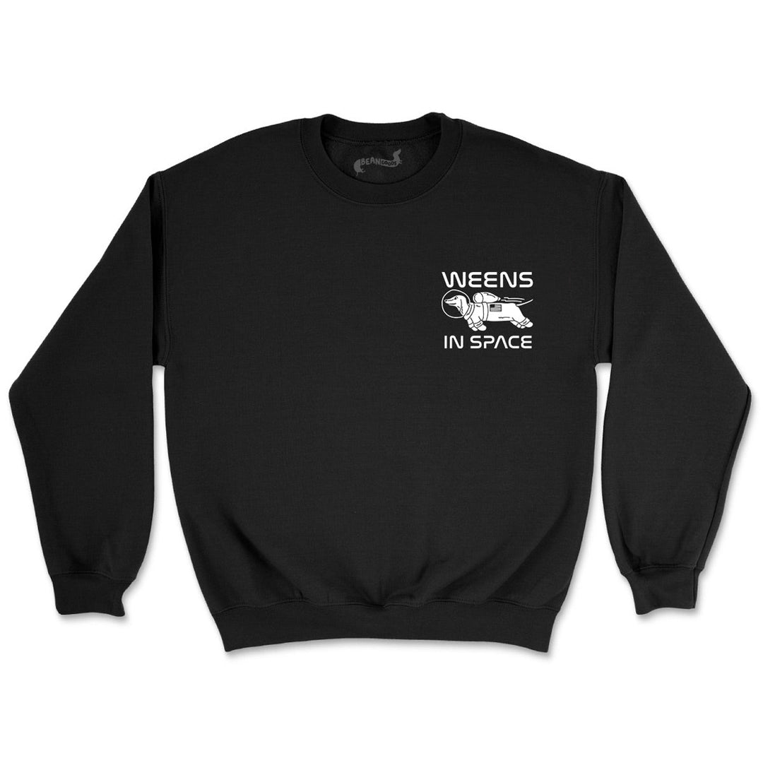 weens in space unisex crew sweatshirt - bean goods