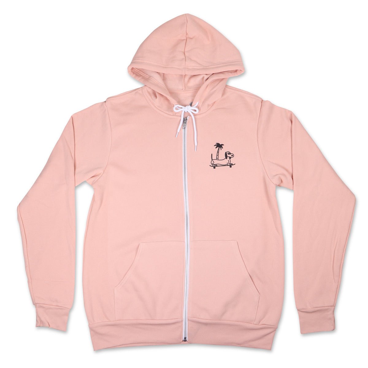 WEENS unisex zip up hoodie | peach - bean goods