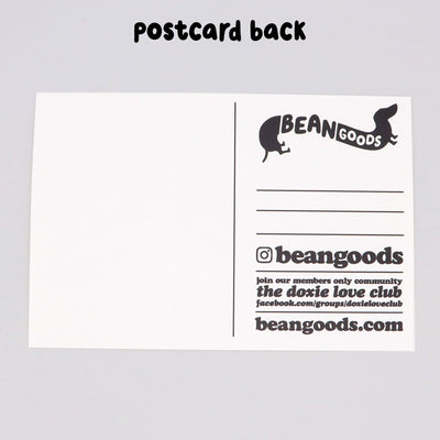 weenstrology postcard set - bean goods