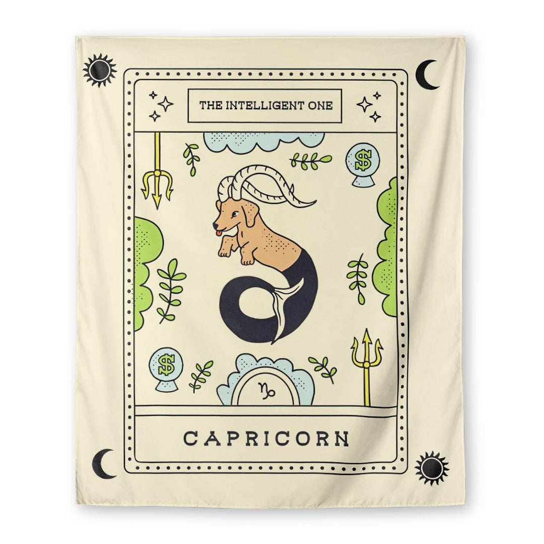 weenstrology wall tapestry | capricorn - bean goods