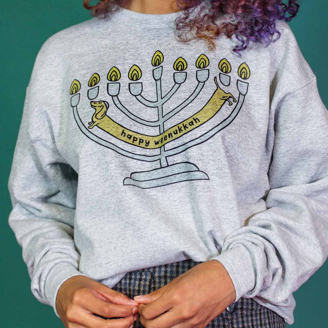 weenukah unisex l crew sweatshirt - BeanGoods