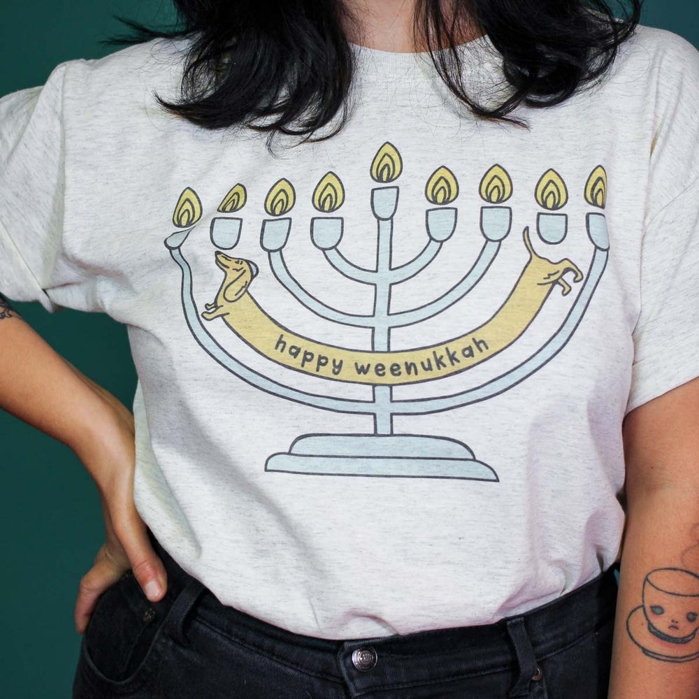 weenukah unisex tee | oatmeal heather - BeanGoods