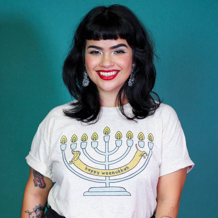 weenukah unisex tee | oatmeal heather - BeanGoods