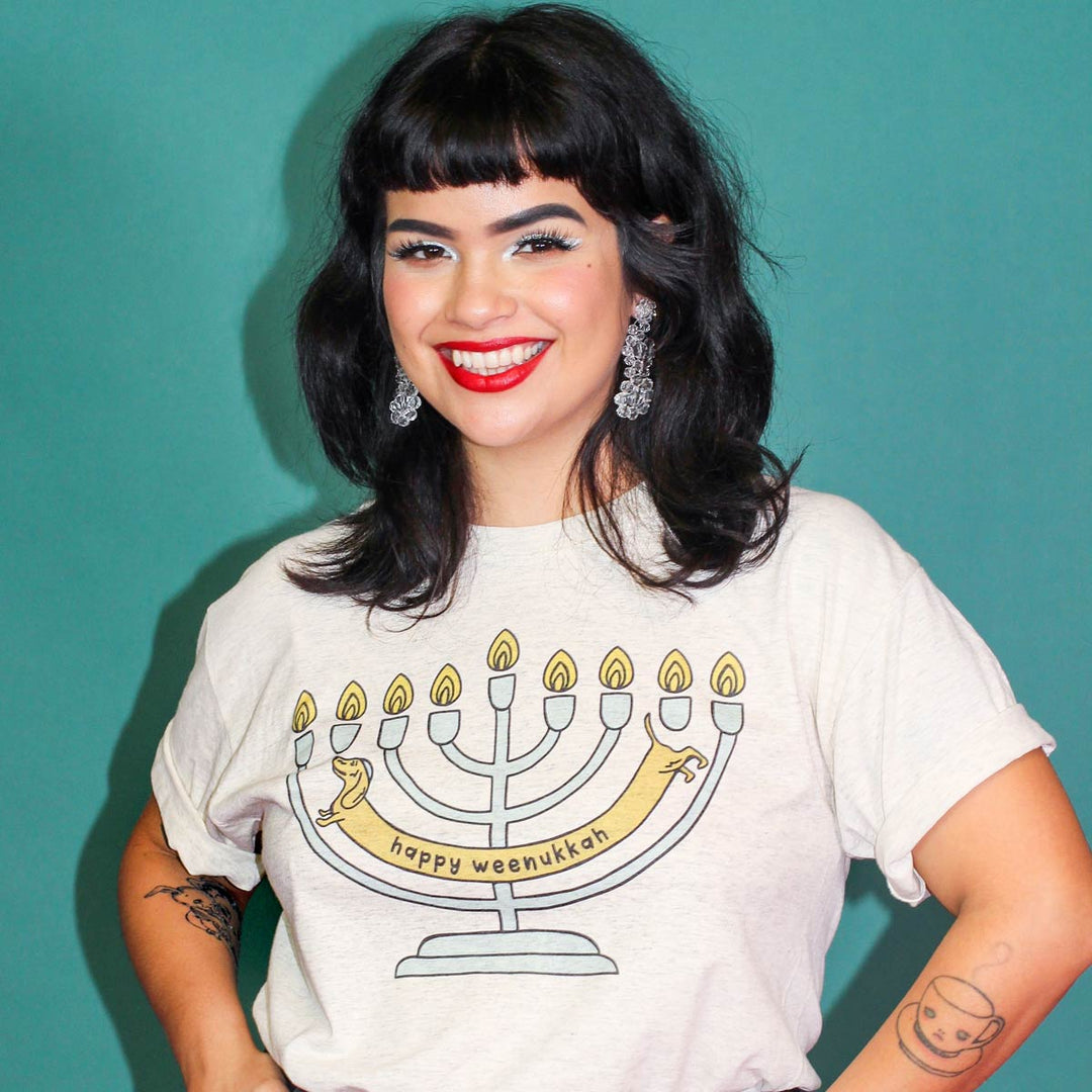 weenukah unisex tee | oatmeal heather - BeanGoods