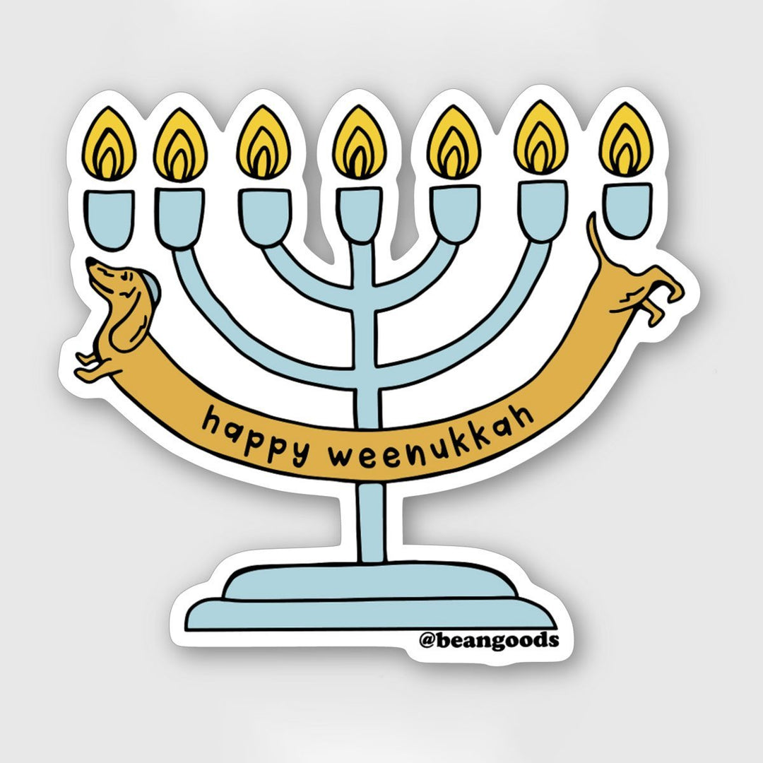 weenukkah sticker - BeanGoods