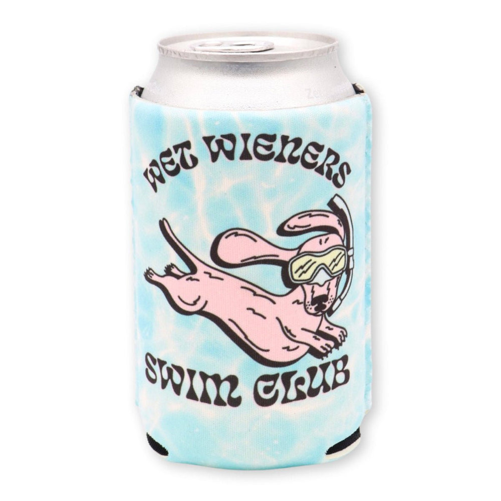 wet wiener swim club can cooler | standard - bean goods