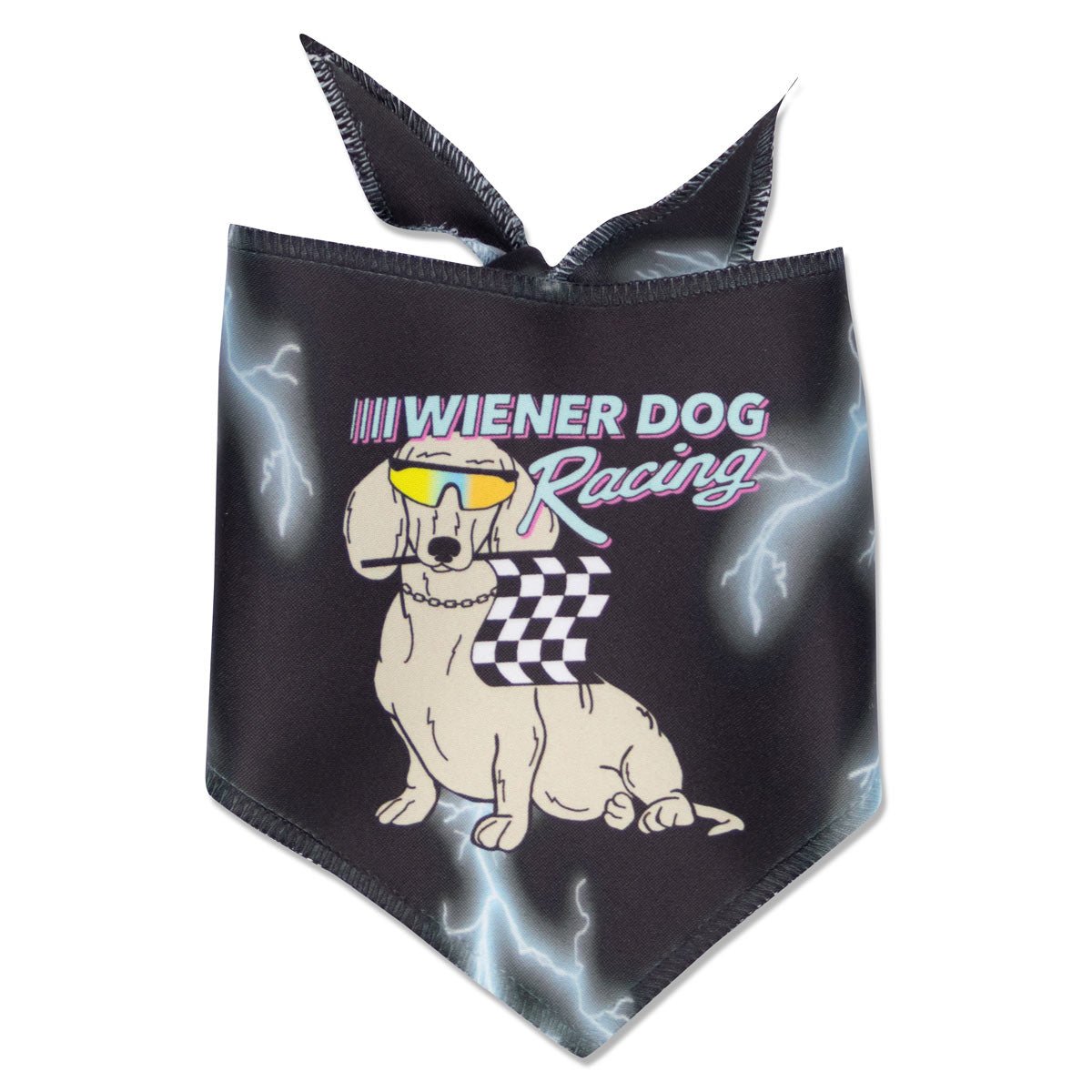 wiener dog racing dog bandana - bean goods