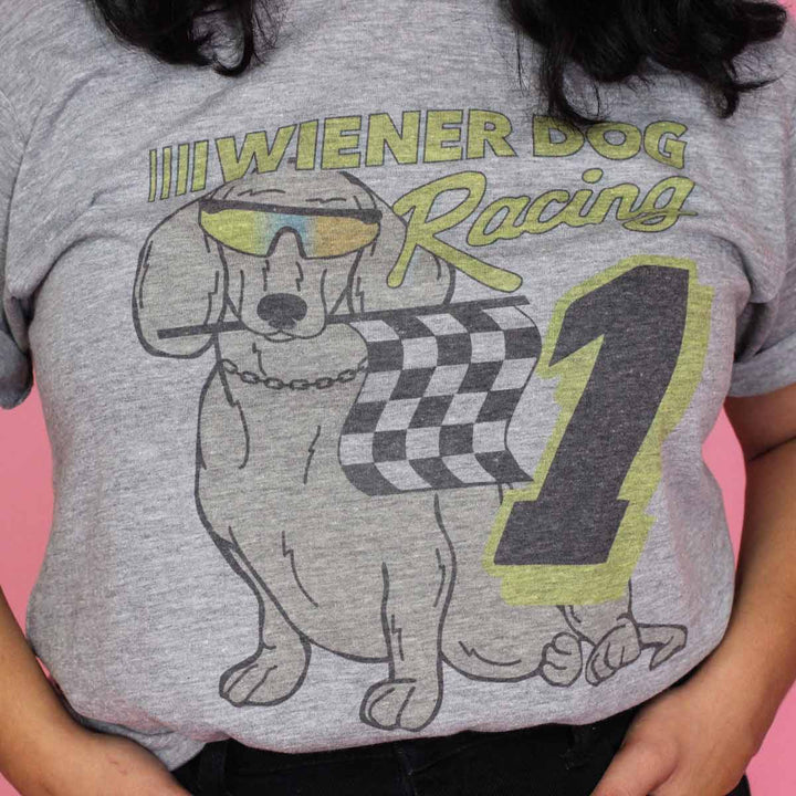 wiener dog racing unisex tee - BeanGoods