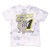 wiener dog racing unisex tee | tie-dye