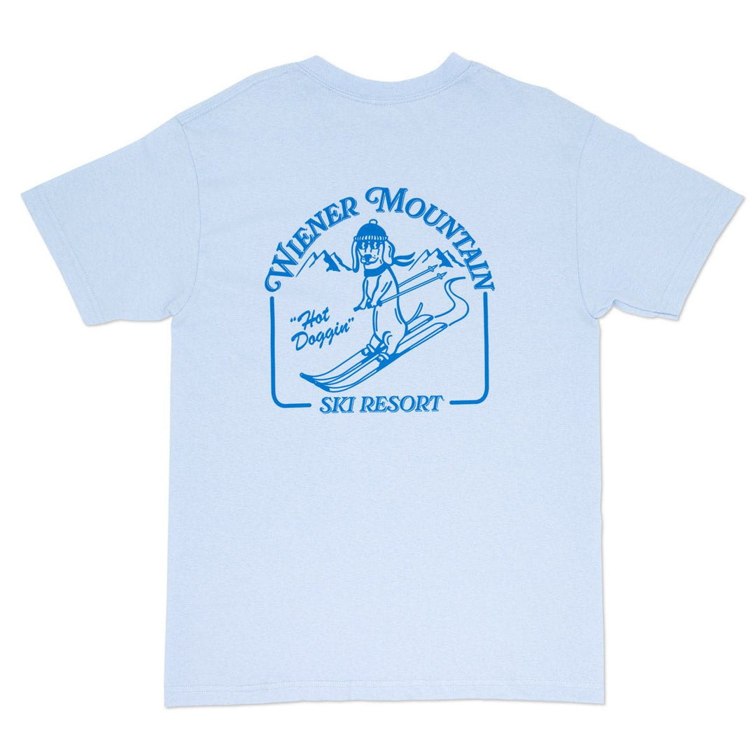 wiener mountain ski resort unisex tee - bean goods