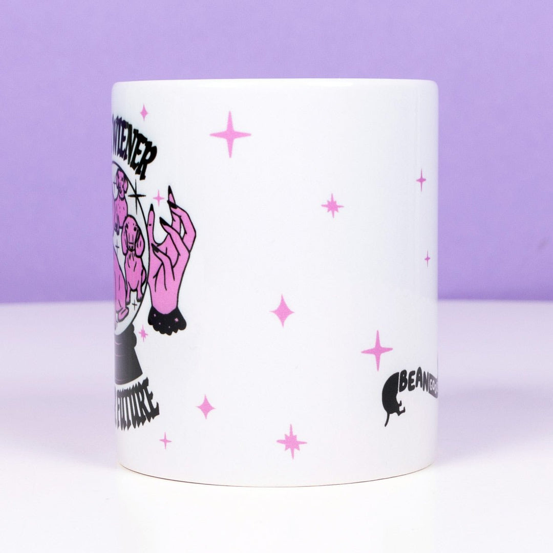 wiener psychic mug - bean goods