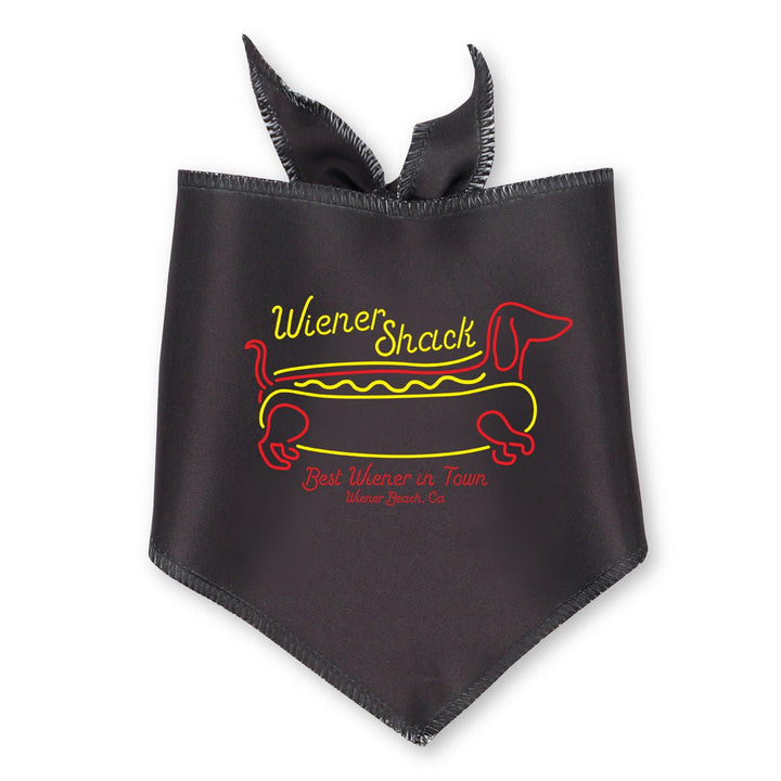 wiener shack dog bandana - bean goods