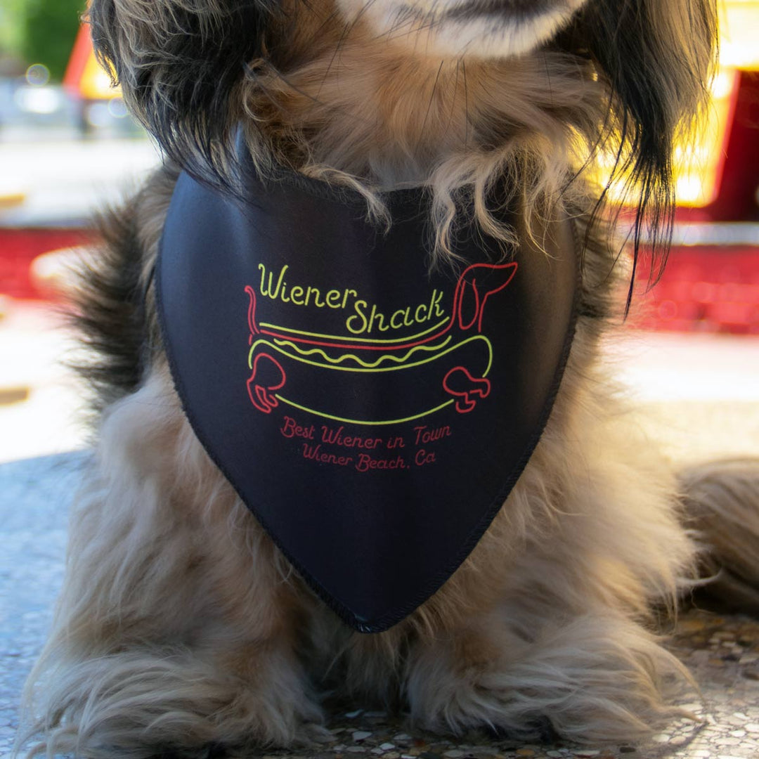 wiener shack dog bandana - bean goods