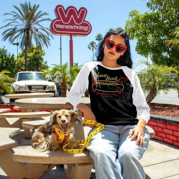 wiener shack unisex baseball tee - bean goods