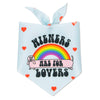 wieners are for lovers dog bandana