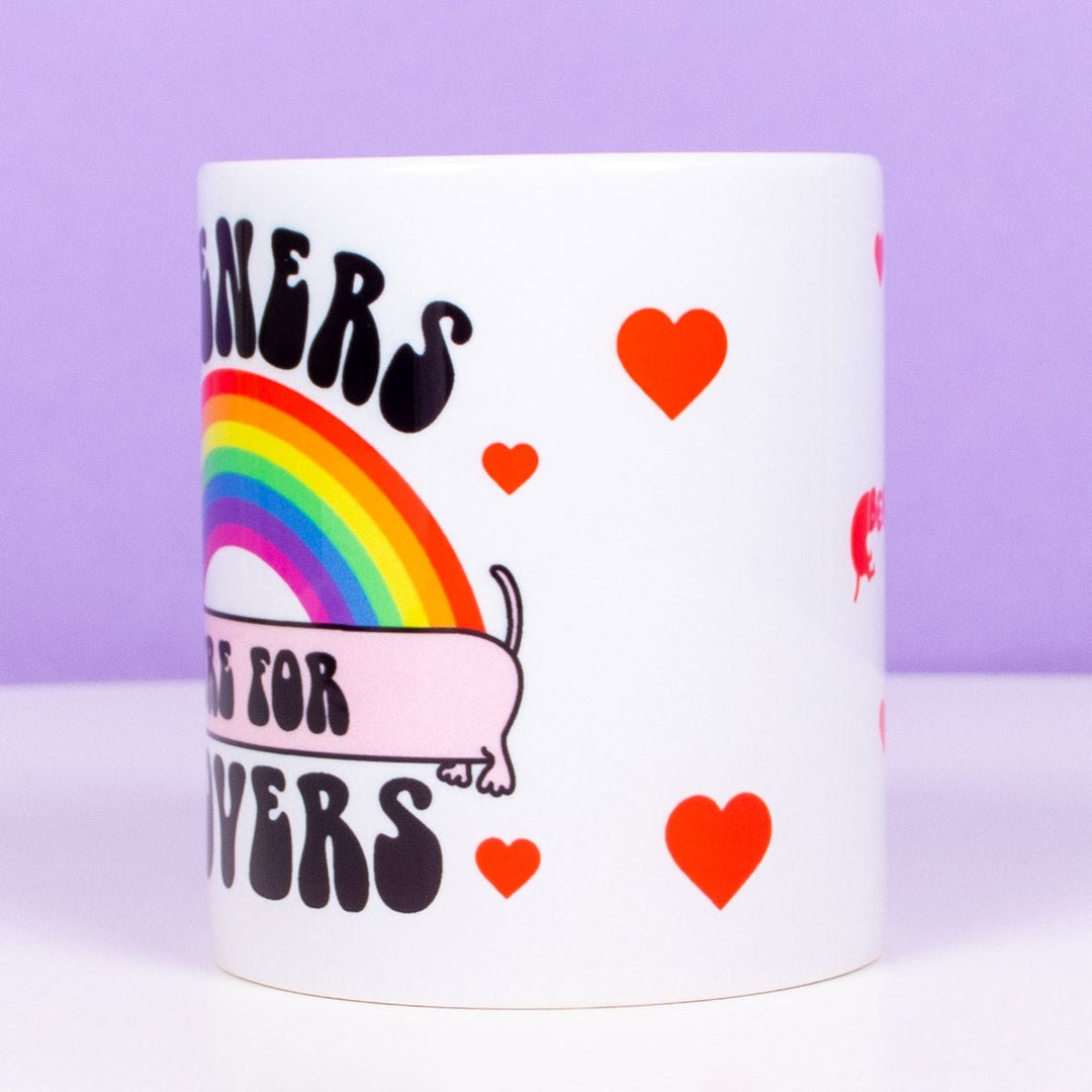 wieners are for lovers mug - bean goods