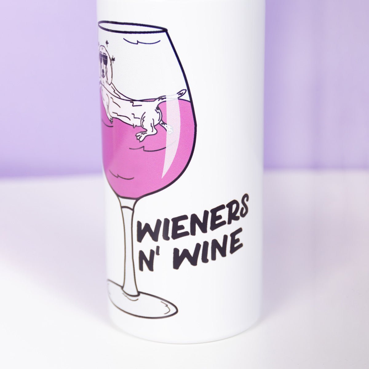 wieners n' wine tumbler - bean goods