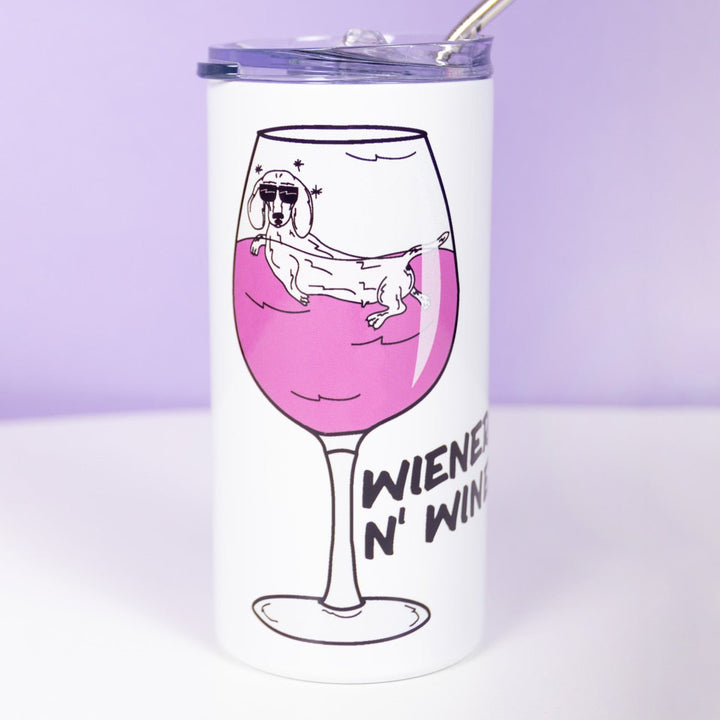 wieners n' wine tumbler - bean goods