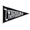 wieners university canvas pennant flag