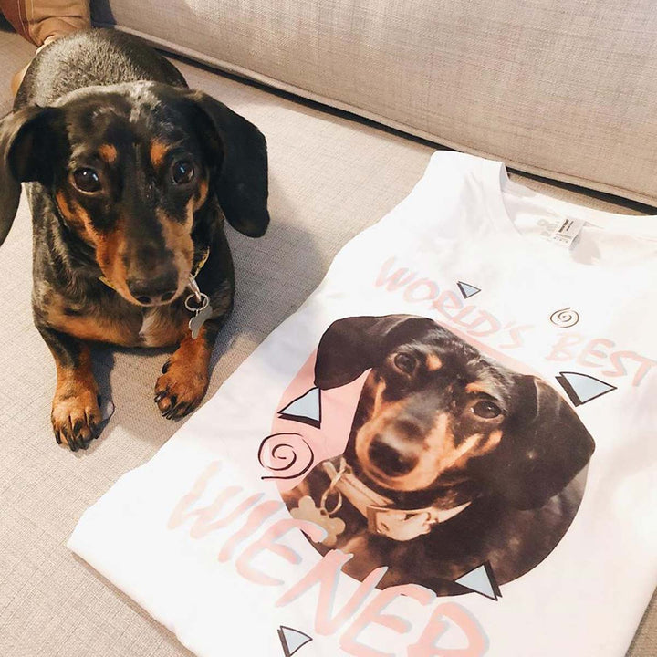 world's best wiener custom dog tee - BeanGoods