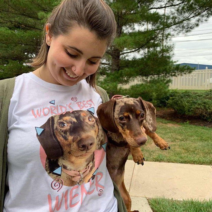 world's best wiener custom dog tee - BeanGoods