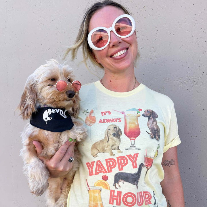 yappy hour unisex tee - bean goods