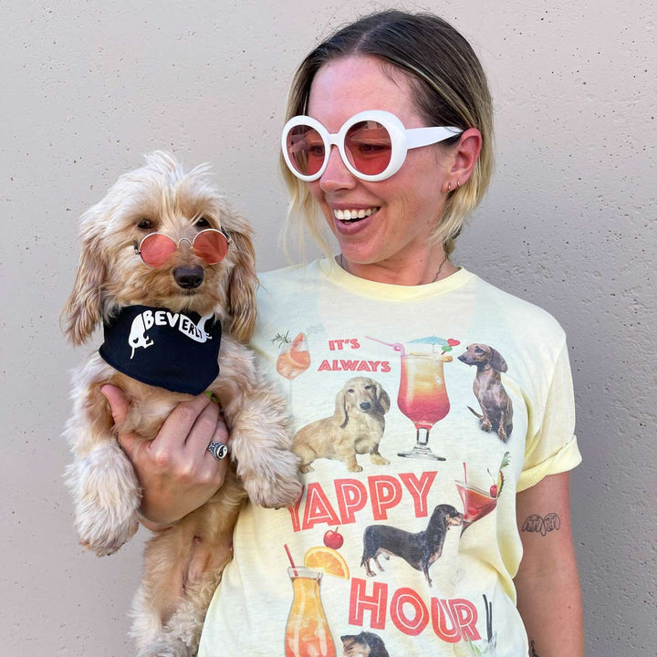 yappy hour unisex tee - bean goods