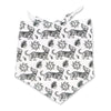 zebra ween dog bandana